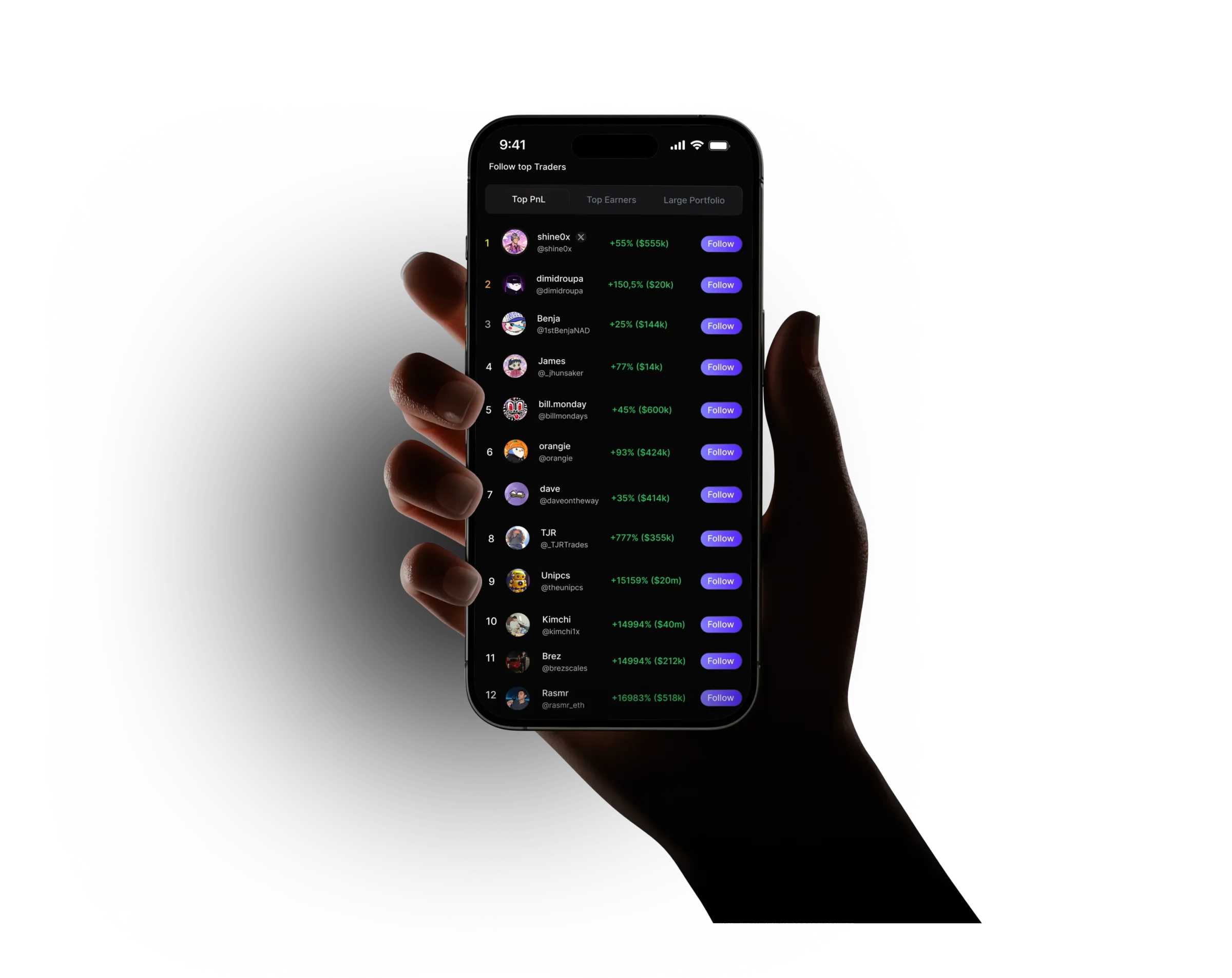 Dirol mobile app shown on a phone